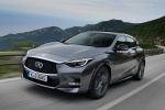 2019 Infiniti QX30 AWD in Graphite Shadow - Driving Front Left View